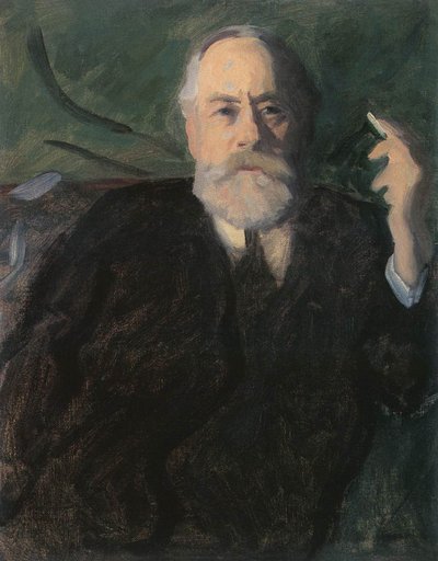 Portrait of Pal Szinyei Merse by Károly Ferenczy